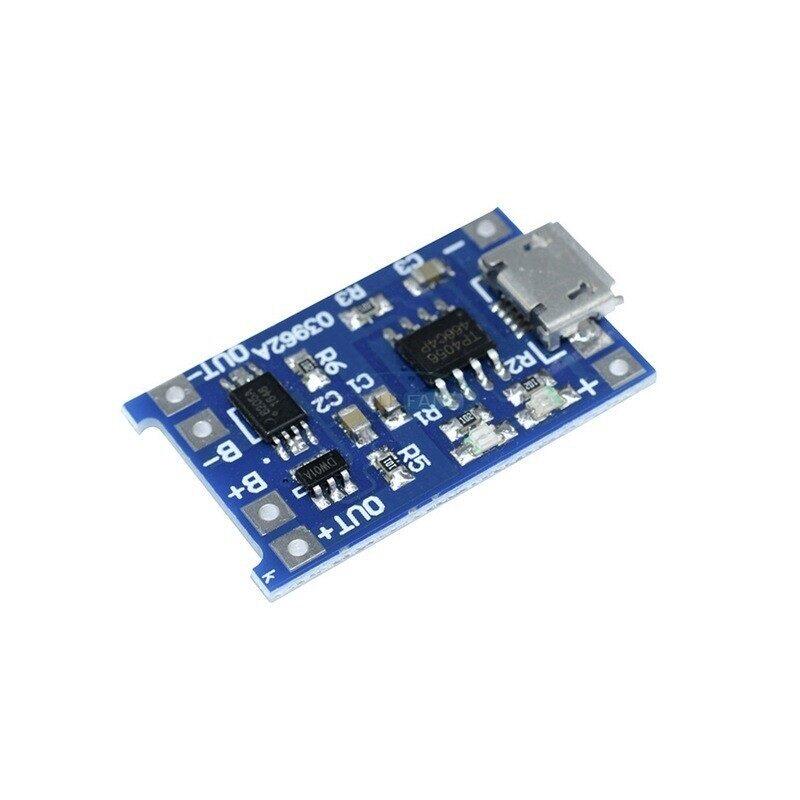 TP4056 1A Battery Charging Module with Protection-Micro B USB 5pcs Pack ...